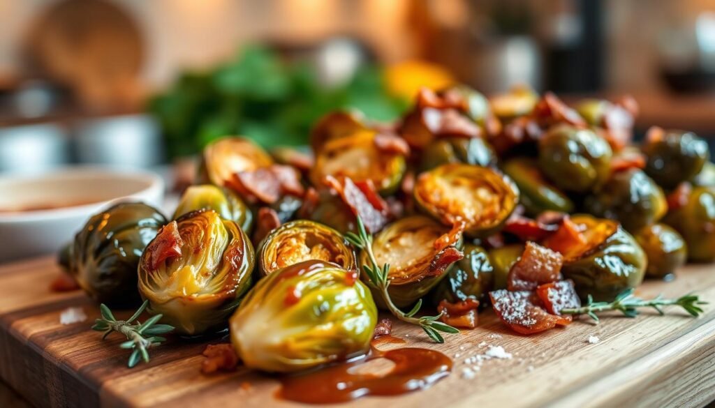 bacon-roasted sprouts glaze bacon-roasted sprouts glaze