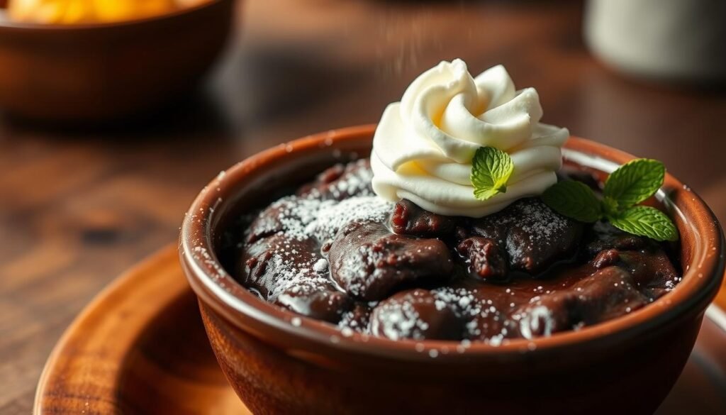 brownie pudding