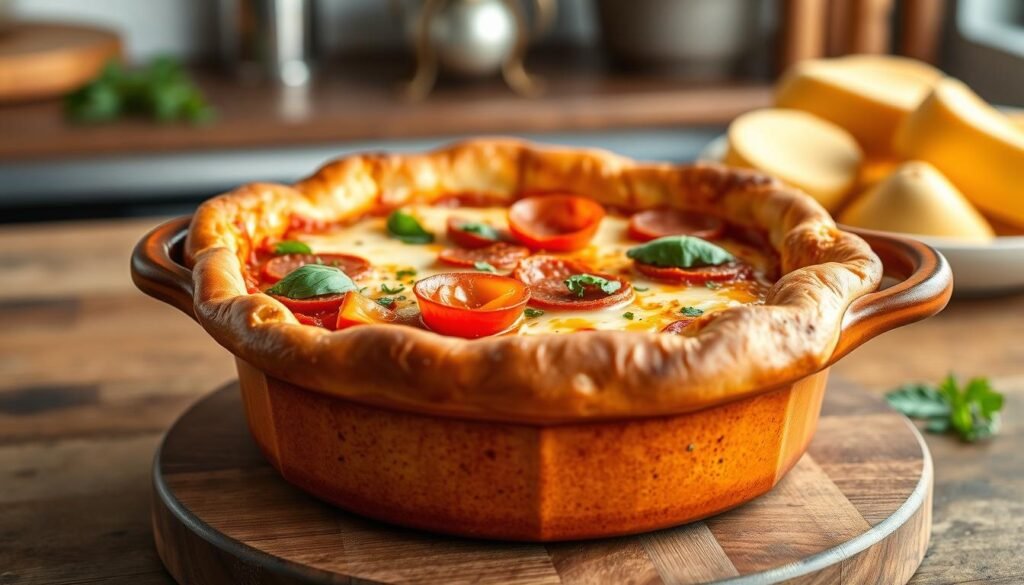 chicago pizza pot pie dish