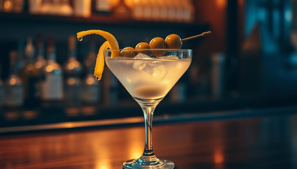 chilled martini