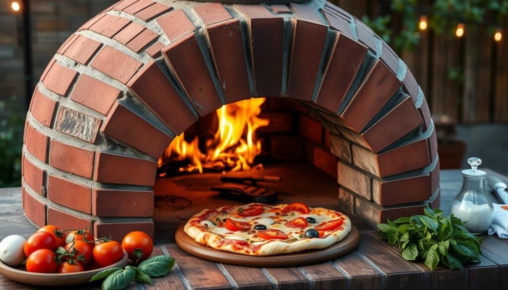 pizza oven menu