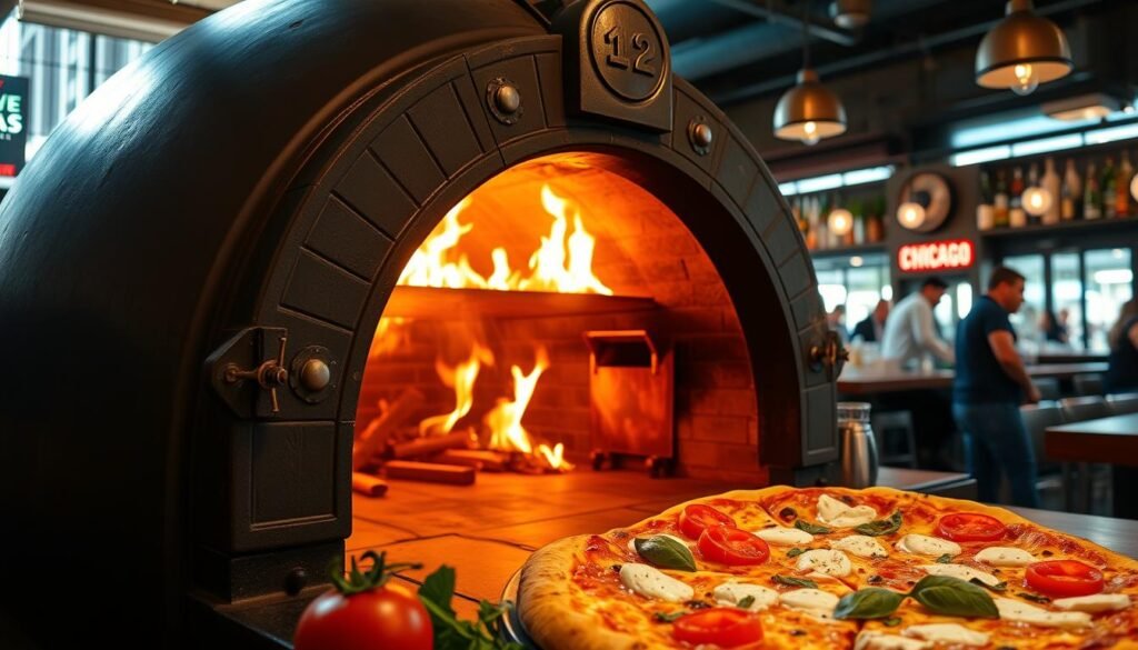 wood fired pizza oven