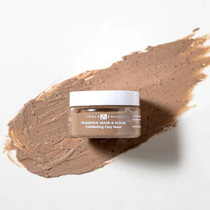 Moroccan Rhassoul Mask And Scrub – Natural Clay Body Care Treatment