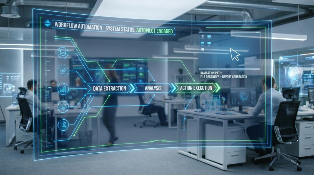 AI computer control technology