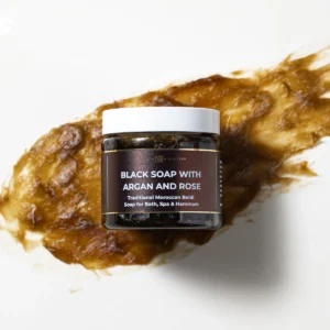Black Beldi Soap – Traditional Moroccan Olive Paste Soap for Body Cleansing