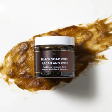 Black Beldi Soap – Traditional Moroccan Olive Paste Soap for Body Cleansing