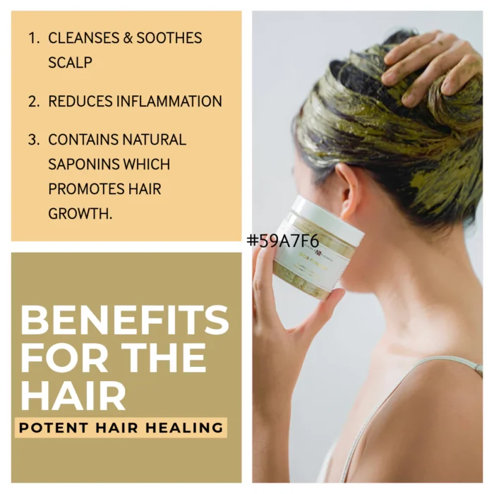 Sidr Powder for Body & Hair – Natural Moroccan Herbal Care Powder
