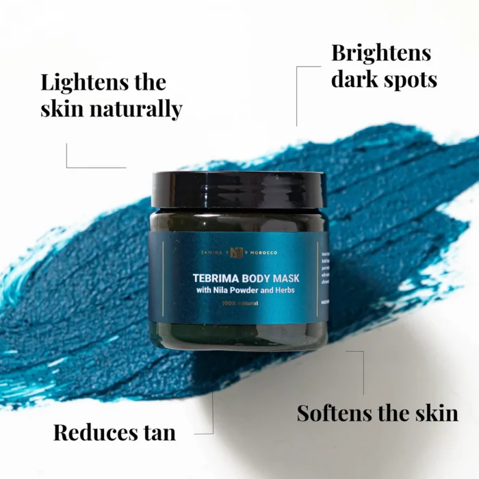 Tebrima Nila Body Mask – Traditional Moroccan Herbal Body Care Mask