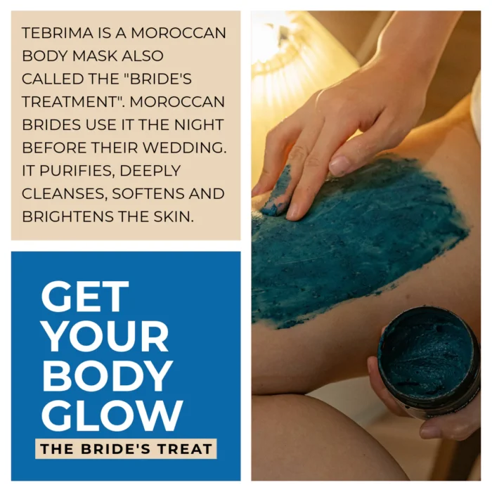 Tebrima Nila Body Mask – Traditional Moroccan Herbal Body Care Mask
