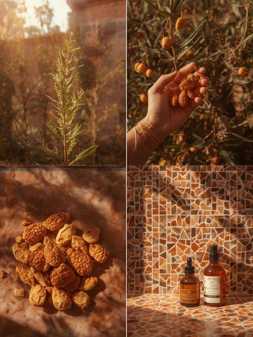 Argan tree growing process