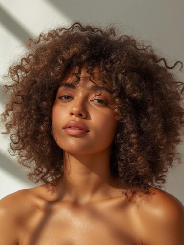 curly hair routine