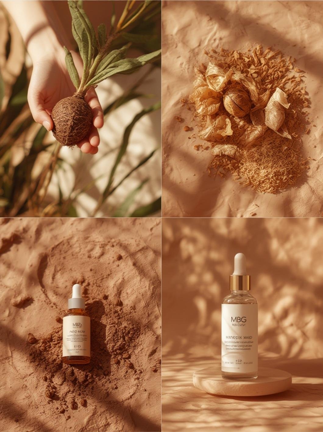 Natural Hair Mask Application