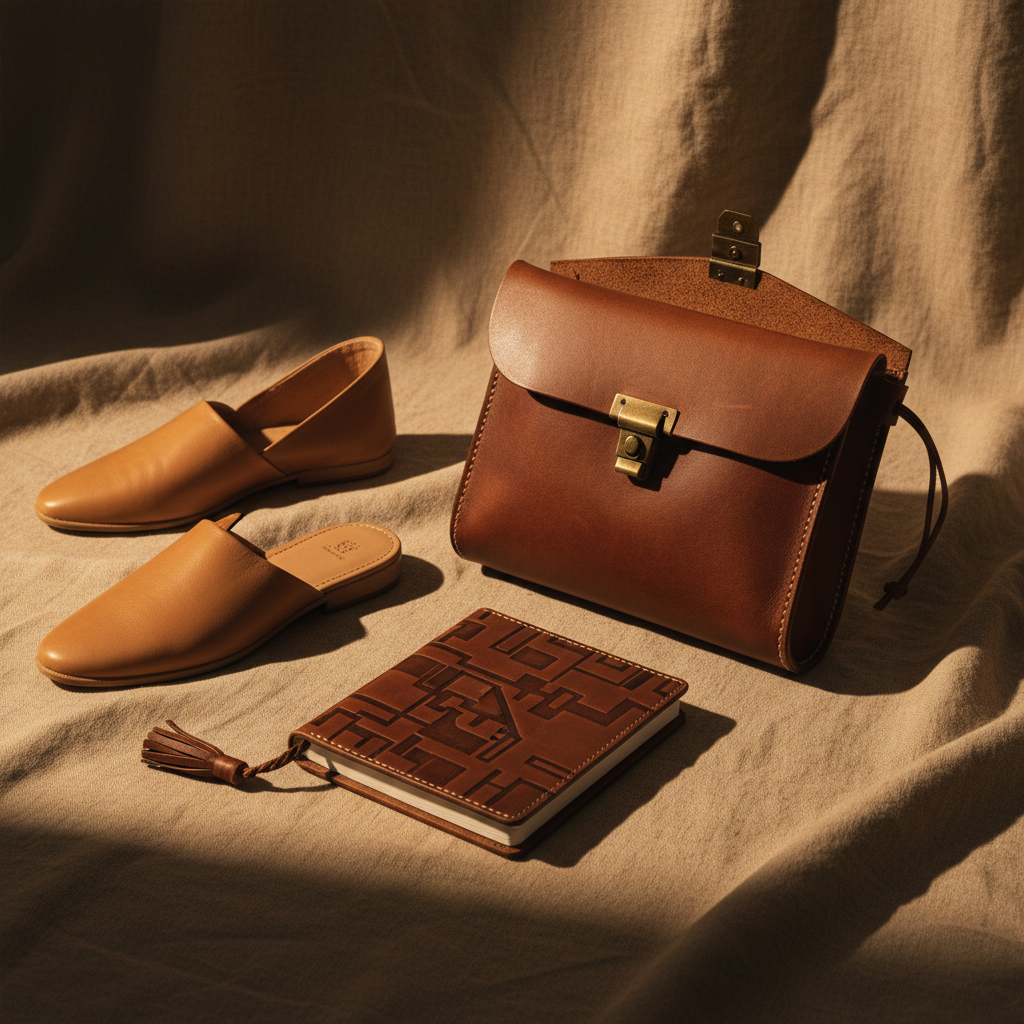 Moroccan leather