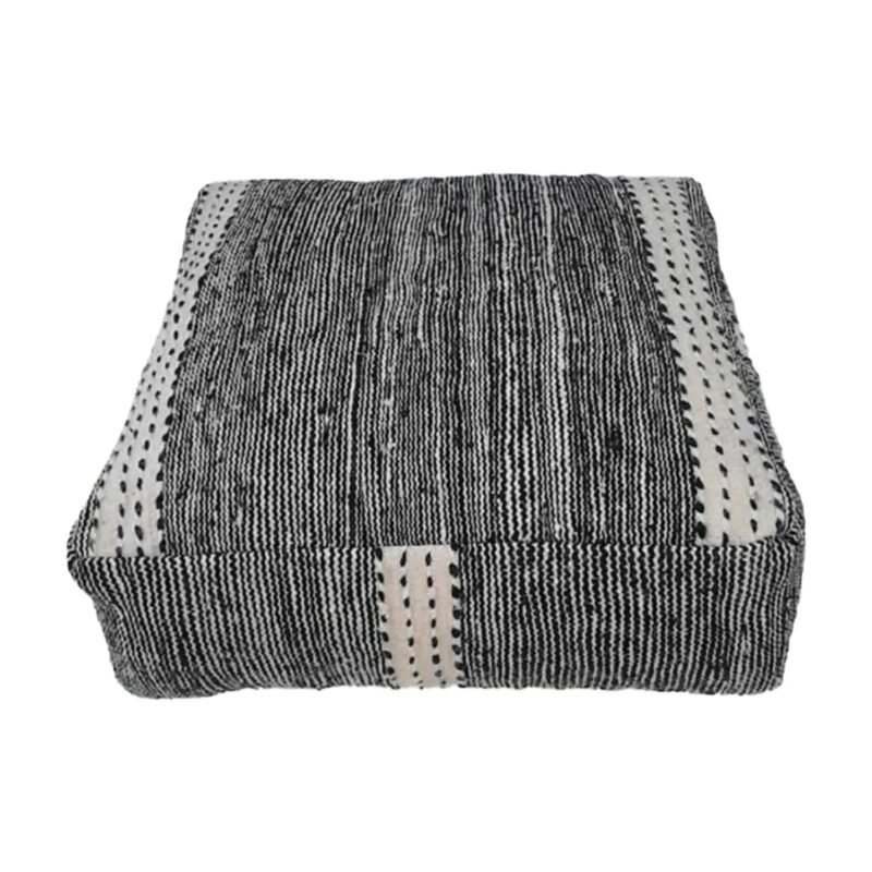 Vintage Moroccan kilim Pouffe