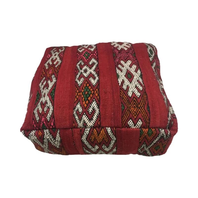 Handmade Moroccan Rug Pouf