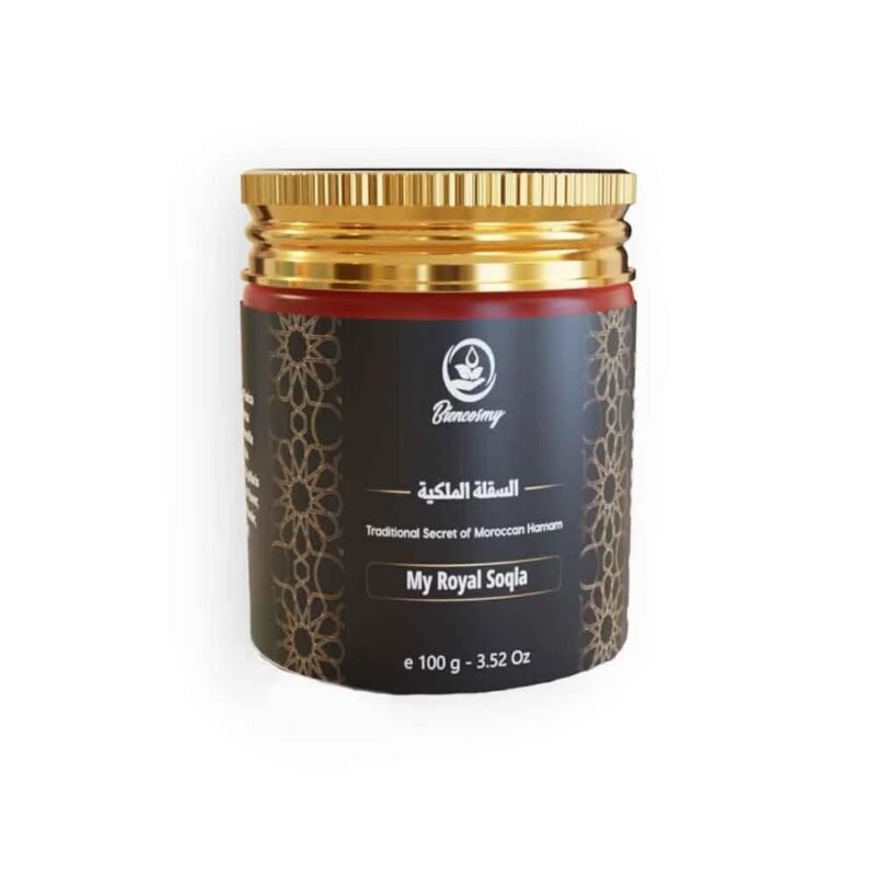 Moroccan Bath Soqla 100g – Natural Hammam Exfoliant for Smooth Silky Skin